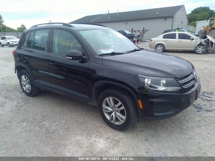 2017 VOLKSWAGEN TIGUAN S/LIMITED - WVGBV7AX3HK022231