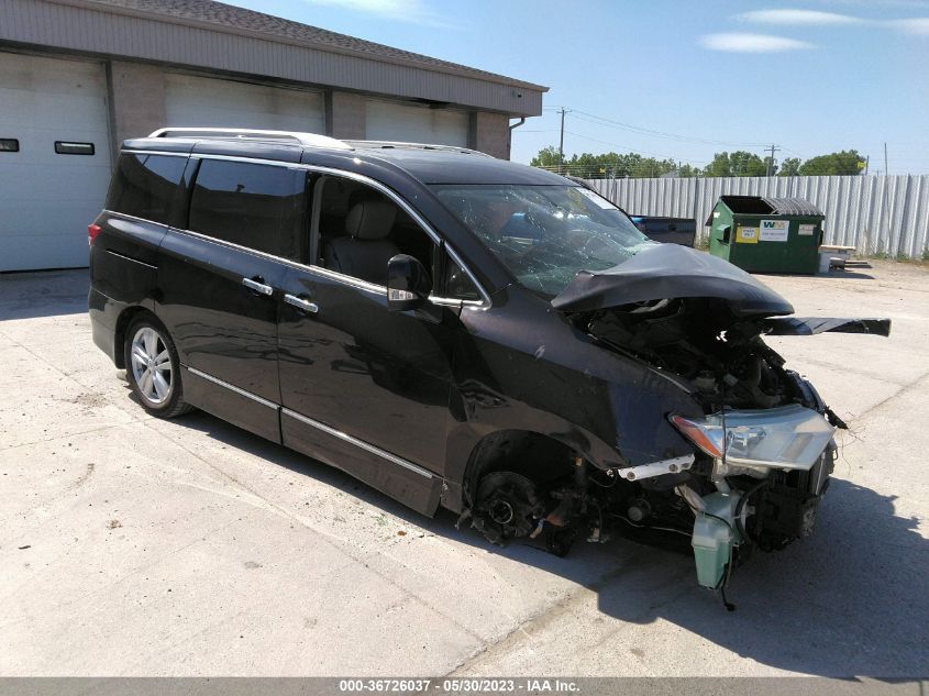 2013 NISSAN QUEST SL - JN8AE2KP2D9065854