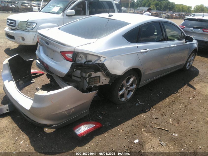 2016 FORD FUSION S - 3FA6P0G71GR243728