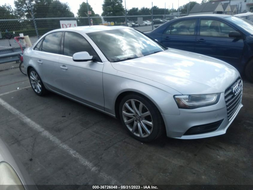 2013 AUDI A4 PREMIUM PLUS - WAUFFAFL1DN005794