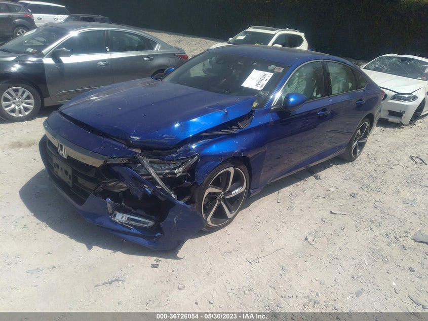VIN 1HGCV1F37KA059793 2019 HONDA ACCORD SEDAN SPORT 1.5T