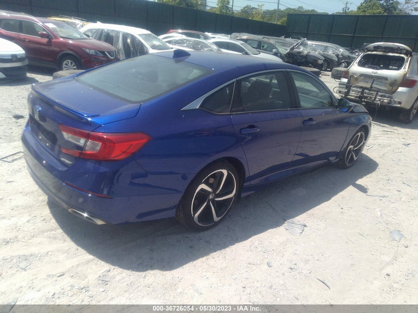 VIN 1HGCV1F37KA059793 2019 HONDA ACCORD SEDAN SPORT 1.5T