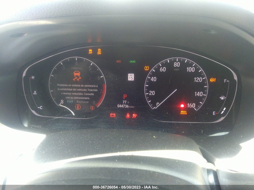 VIN 1HGCV1F37KA059793 2019 HONDA ACCORD SEDAN SPORT 1.5T