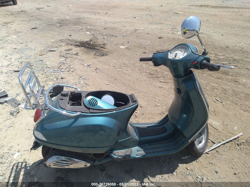 2008 VESPA LX 150 ZAPM448F285014226