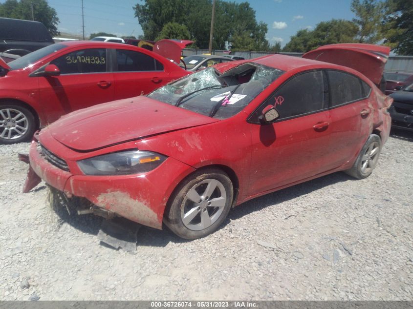 2016 DODGE DART SXT - 1C3CDFBBXGD767106