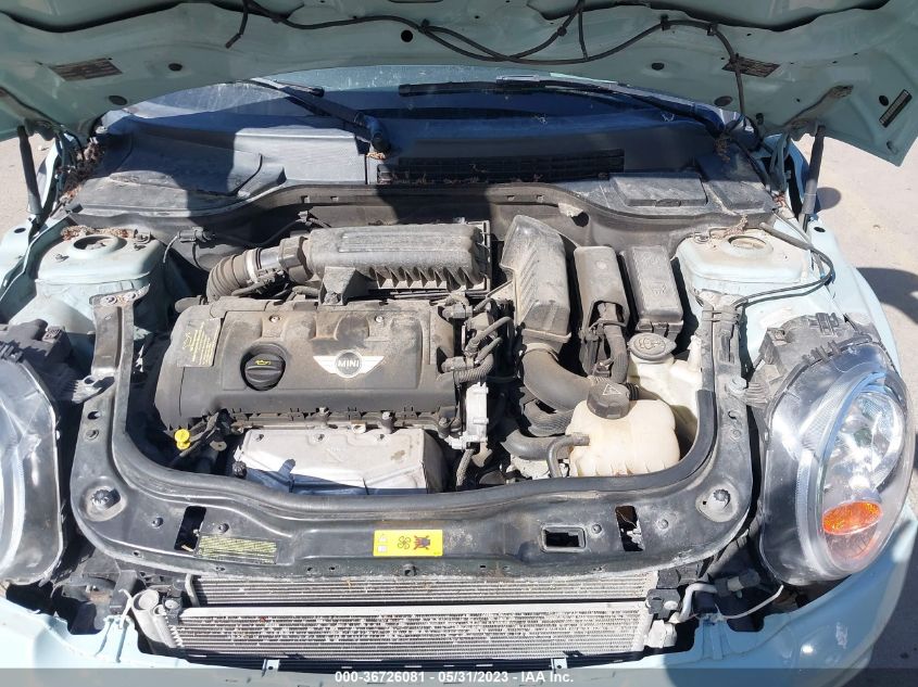 2013 MINI COOPER HARDTOP - WMWSU3C54DT678757