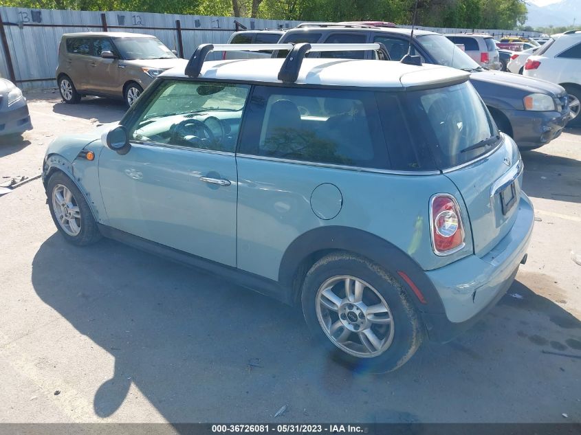 2013 MINI COOPER HARDTOP - WMWSU3C54DT678757