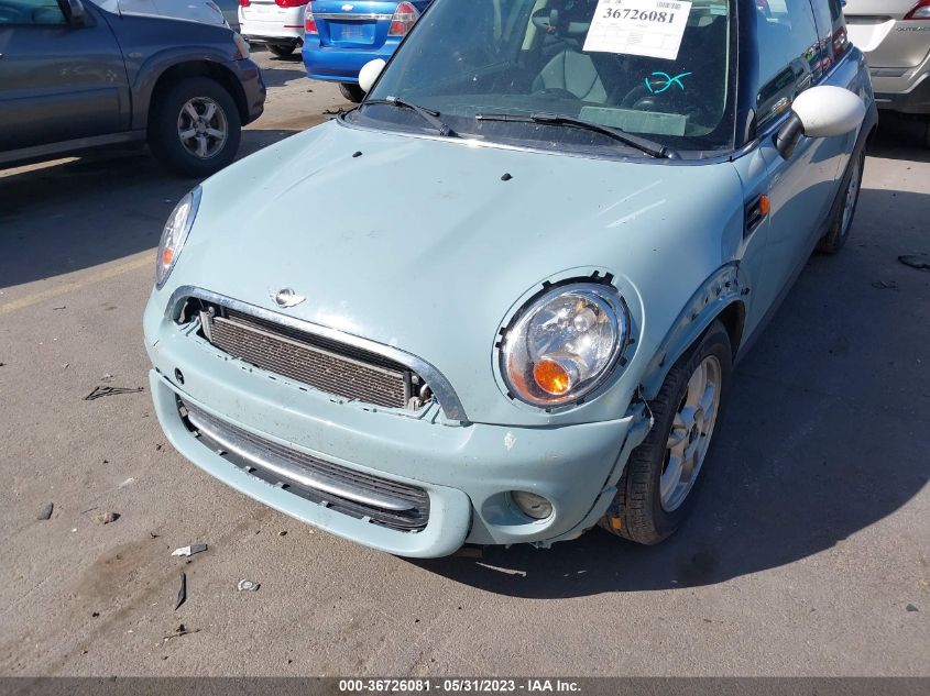 2013 MINI COOPER HARDTOP - WMWSU3C54DT678757