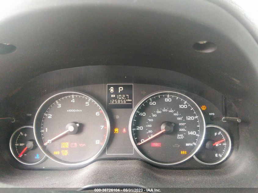 2013 SUBARU LEGACY 2.5I PREMIUM - 4S3BMBC63D3036682
