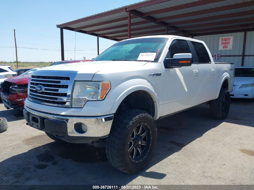 2013 FORD F-150 XLT/FX4/LARIAT/PLATINUM - 1FTFW1E60DFB44386