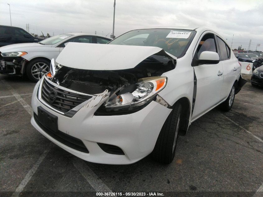 2014 NISSAN VERSA SV - 3N1CN7AP5EL853655