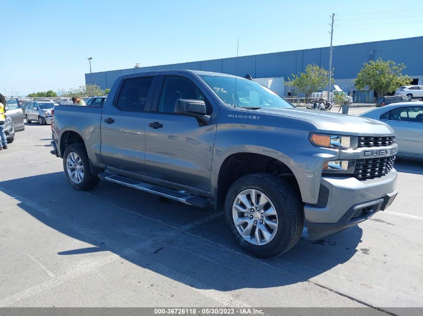 2021 CHEVROLET SILVERADO 1500 CUSTOM - 3GCPWBEF7MG103763