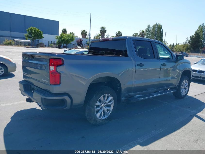 2021 CHEVROLET SILVERADO 1500 CUSTOM - 3GCPWBEF7MG103763