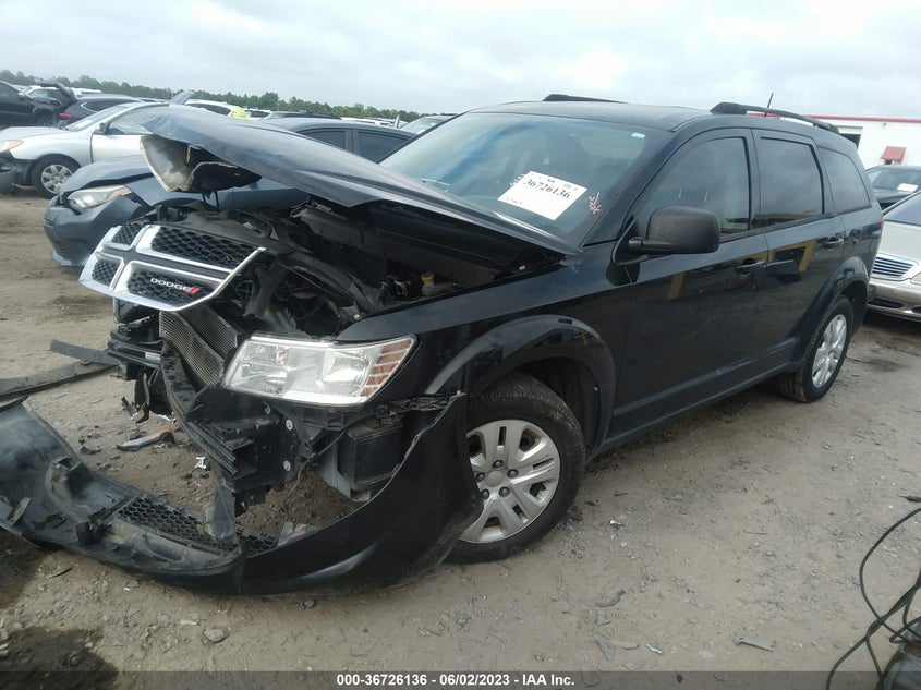 VIN 3C4PDCAB7JT531981 2018 DODGE JOURNEY SE