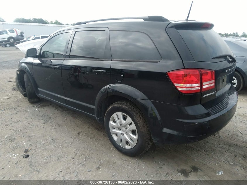 VIN 3C4PDCAB7JT531981 2018 DODGE JOURNEY SE