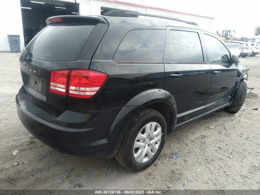 VIN 3C4PDCAB7JT531981 2018 DODGE JOURNEY SE
