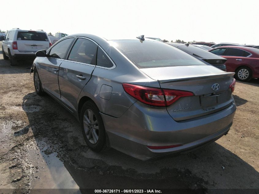 2017 HYUNDAI SONATA SE - 5NPE24AF9HH456992