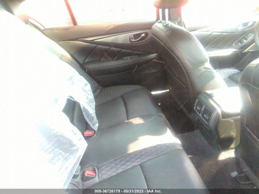 VIN JN1FV7APXJM461574 2018 INFINITI Q50 RED SPORT 400