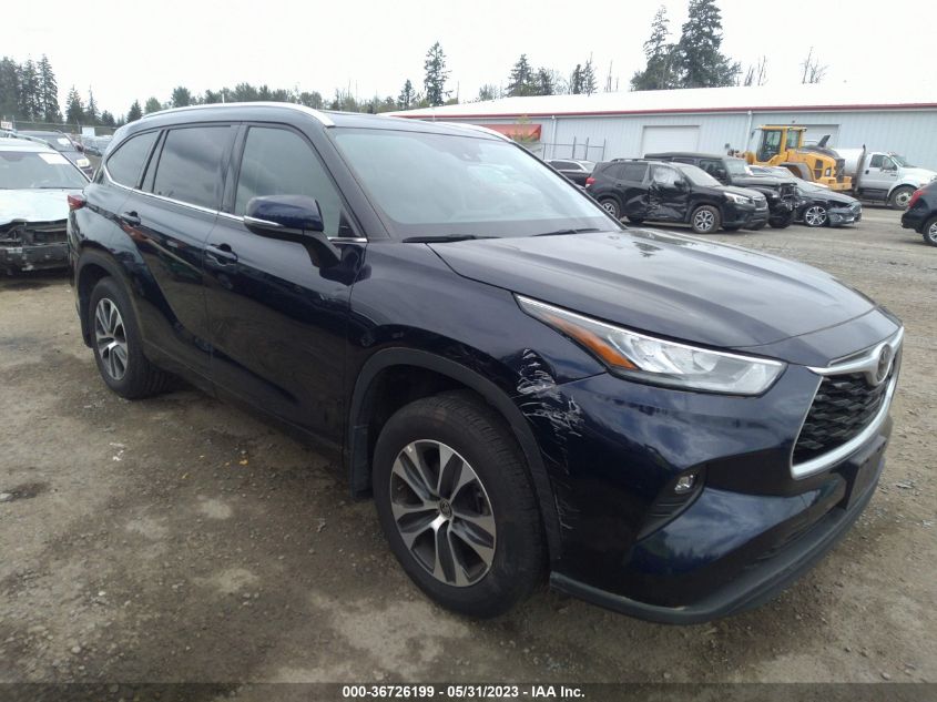 2020 TOYOTA HIGHLANDER XLE - 5TDHZRBHXLS028860