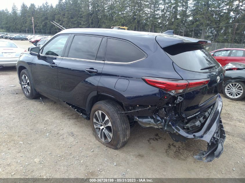 2020 TOYOTA HIGHLANDER XLE - 5TDHZRBHXLS028860