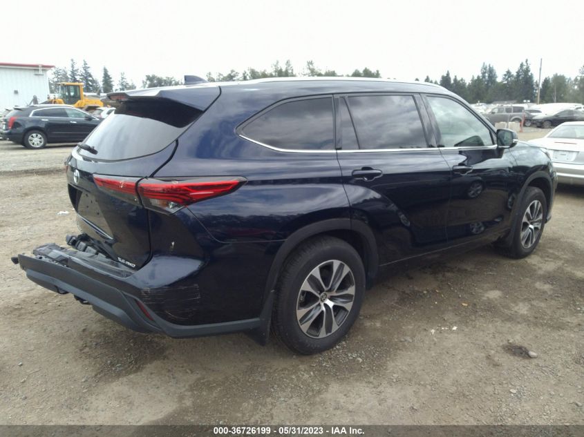 2020 TOYOTA HIGHLANDER XLE - 5TDHZRBHXLS028860
