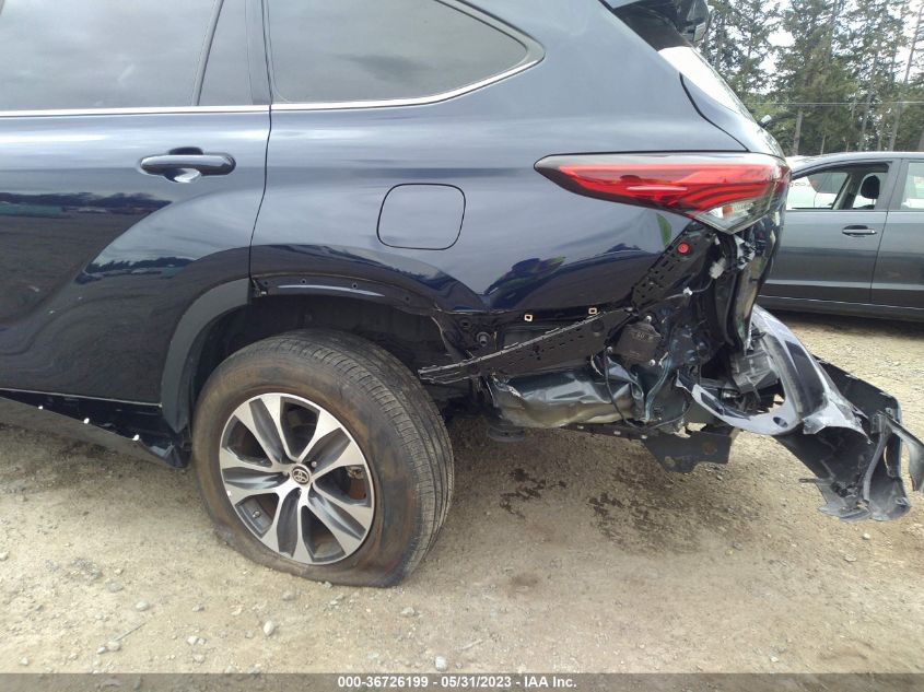 2020 TOYOTA HIGHLANDER XLE - 5TDHZRBHXLS028860