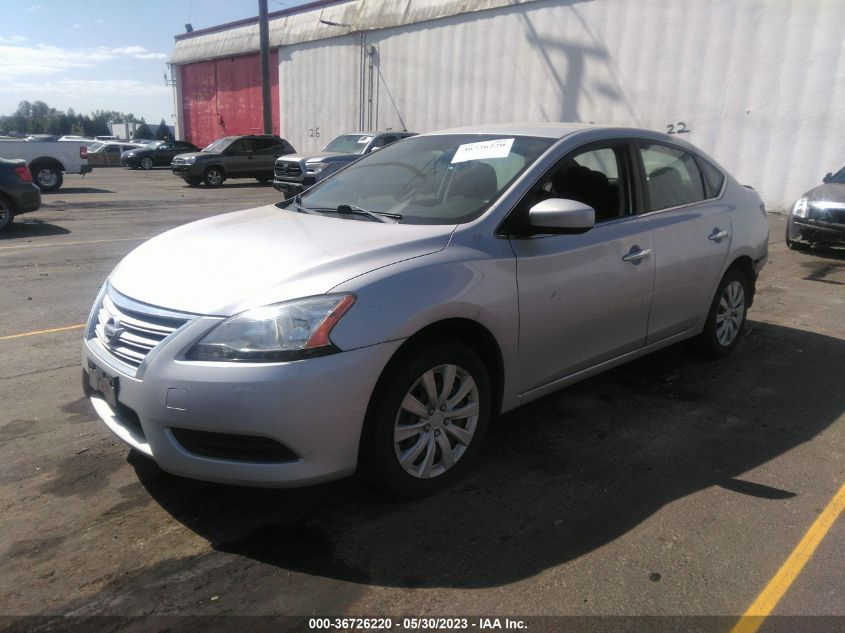 2014 NISSAN SENTRA SV - 3N1AB7AP2EL613429