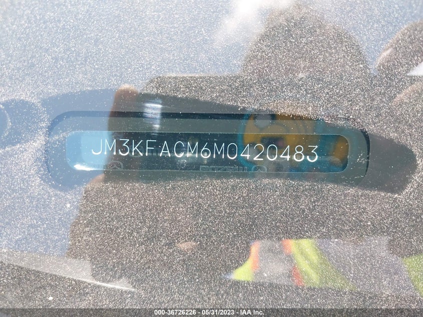 VIN JM3KFACM6M0420483 2021 MAZDA CX-5 TOURING