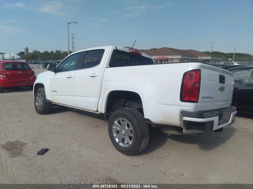 VIN 1GCGSCEN6K1100549 2019 CHEVROLET COLORADO 2WD LT