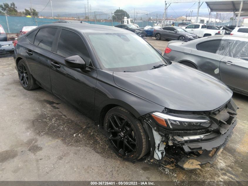 2022 HONDA CIVIC SEDAN SPORT - 2HGFE2F53NH534592