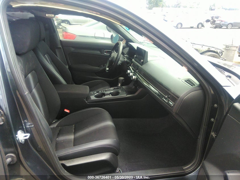 VIN 2HGFE2F53NH534592 2022 HONDA CIVIC SEDAN SPORT