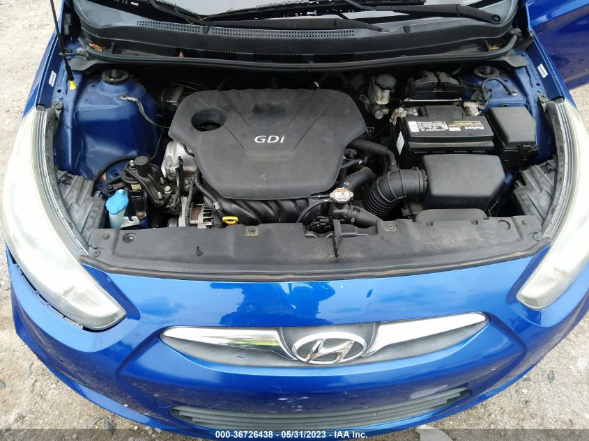 2014 HYUNDAI ACCENT GLS - KMHCT4AEXEU651489