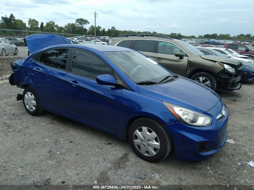 2014 HYUNDAI ACCENT GLS - KMHCT4AEXEU651489