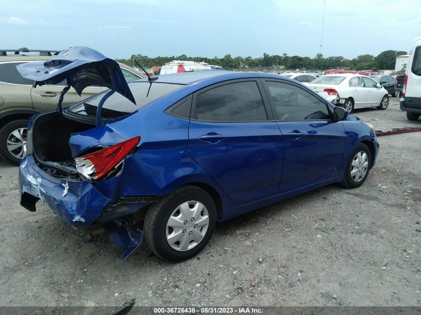 2014 HYUNDAI ACCENT GLS - KMHCT4AEXEU651489