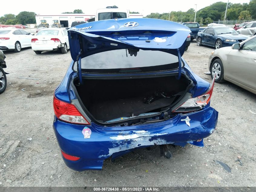 2014 HYUNDAI ACCENT GLS - KMHCT4AEXEU651489