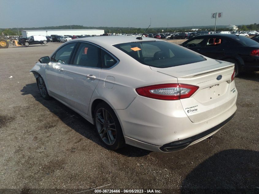 2015 FORD FUSION TITANIUM - 3FA6P0K90FR303702