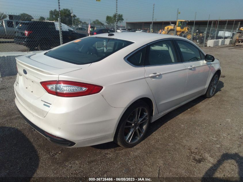 2015 FORD FUSION TITANIUM - 3FA6P0K90FR303702