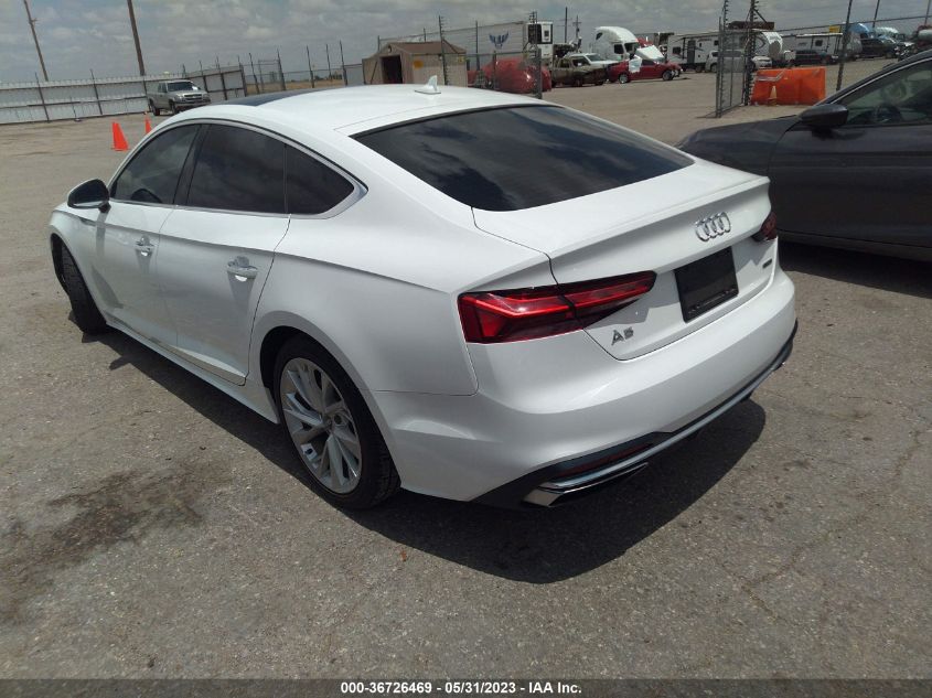 2020 AUDI A5 SPORTBACK PREMIUM - WAUANCF52LA004587