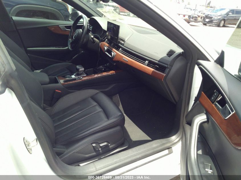 2020 AUDI A5 SPORTBACK PREMIUM - WAUANCF52LA004587