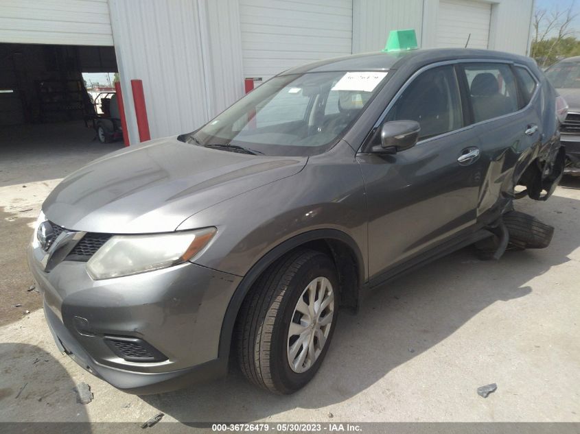 2015 NISSAN ROGUE S - KNMAT2MV5FP561436