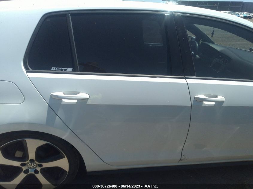 2015 VOLKSWAGEN GOLF GTI AUTOBAHN - 3VW5T7AU8FM095238