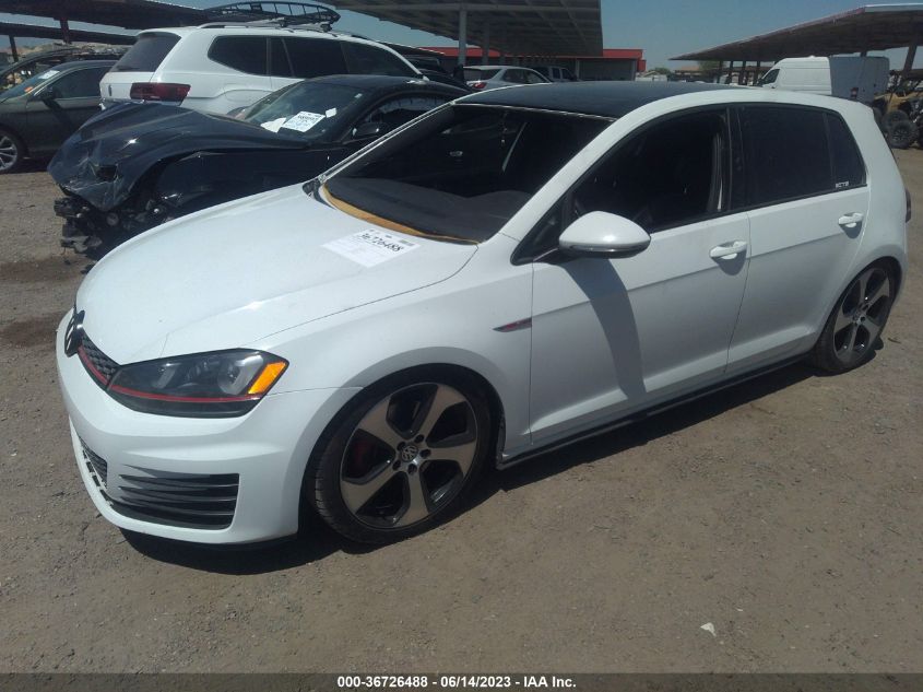 2015 VOLKSWAGEN GOLF GTI AUTOBAHN - 3VW5T7AU8FM095238