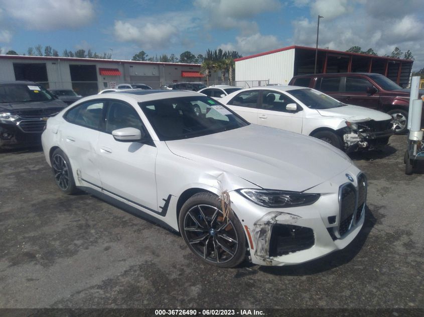 2023 BMW I4 EDRIVE40 - WBY73AW03PFP35726