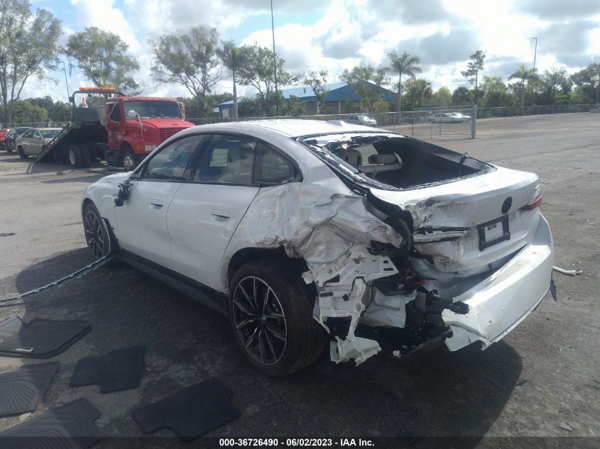 2023 BMW I4 EDRIVE40 WBY73AW03PFP35726