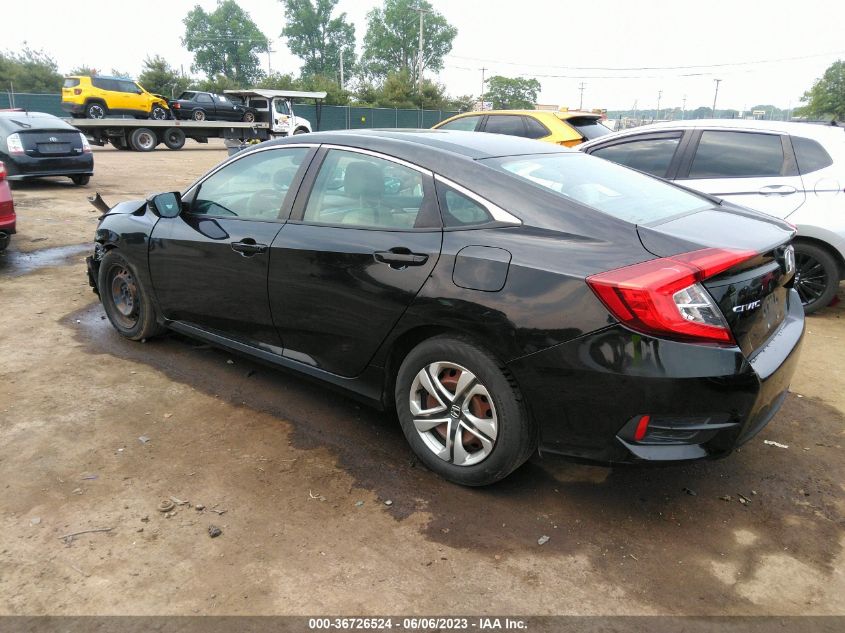 2017 HONDA CIVIC SEDAN LX - 19XFC2F51HE037691