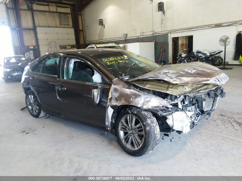 2017 TOYOTA CAMRY XLE/SE/LE/XSE - 4T1BF1FK2HU388631