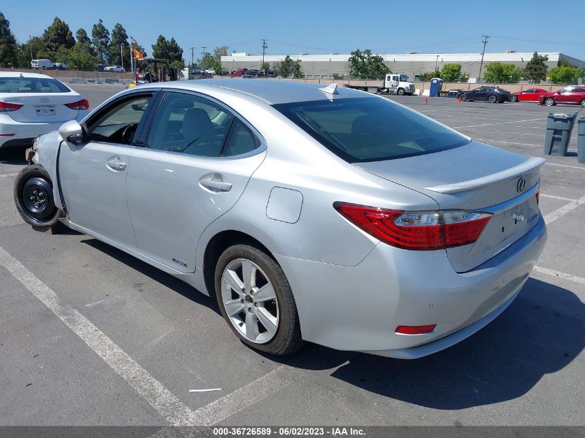 2013 LEXUS ES 300H JTHBW1GG3D2019392