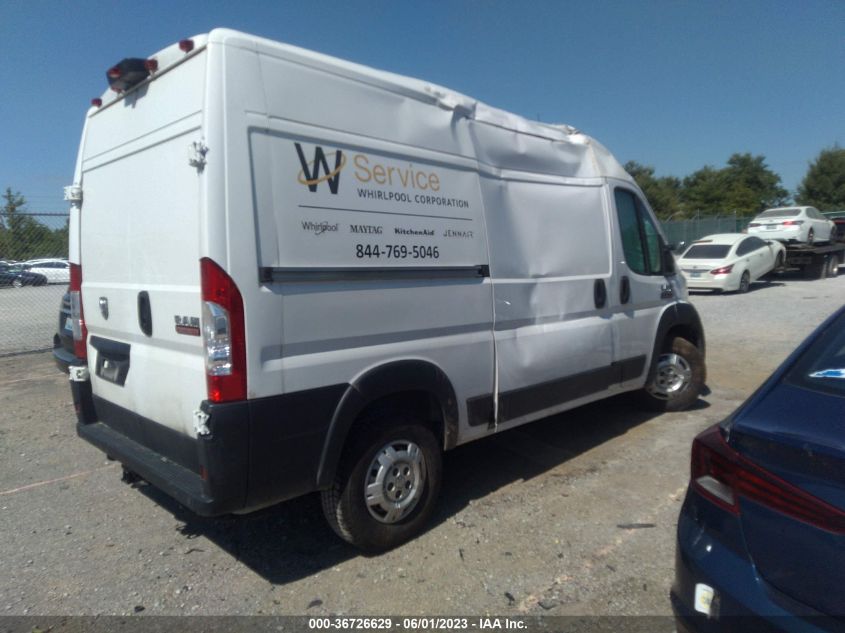 2021 RAM PROMASTER CARGO VAN - 3C6LRVCG3ME523980