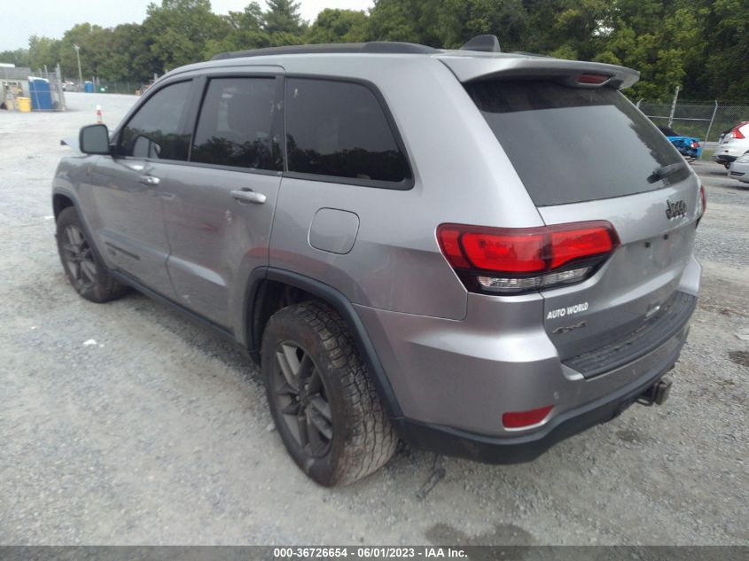 2016 JEEP GRAND CHEROKEE 75TH ANNIVERSARY - 1C4RJFAG8GC426028