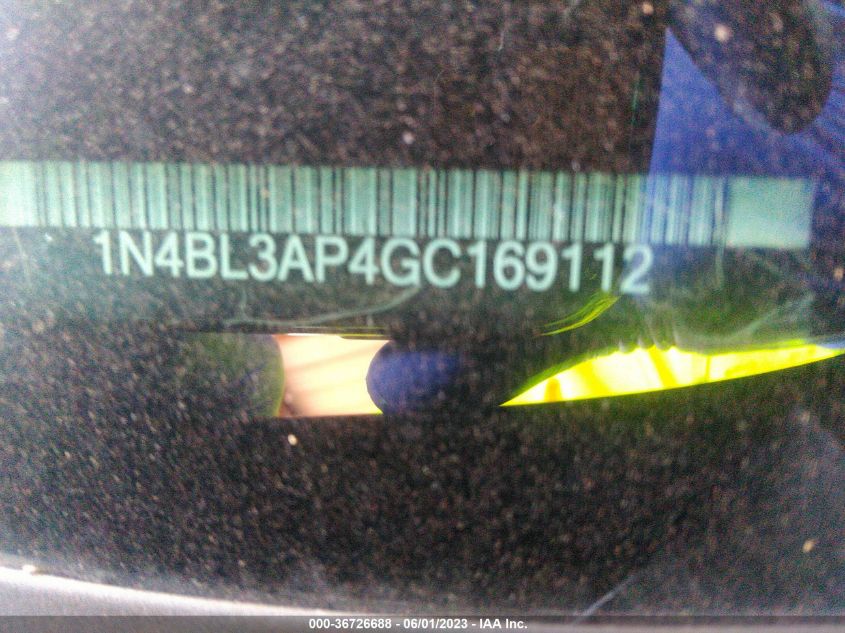 2016 NISSAN ALTIMA 3.5 SR - 1N4BL3AP4GC169112